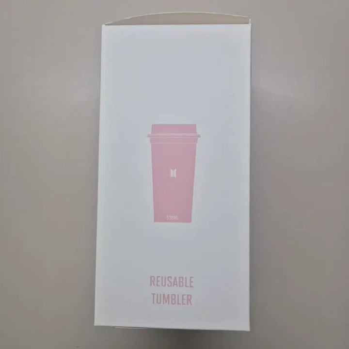 [BUNJANG] BTS Official Pop-up Reusable Tumbler 530ml Pink / 방탄 공식 팝업 리유저블 텀블러 530ml 핑크(새상품)