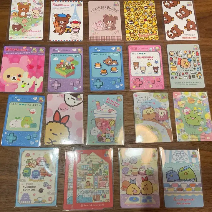 [BUNJANG] San-X Universete Arthmet Collection Cards Set / 산엑스 유니버스 아츠메테 카드 콜렉션 35장 세트