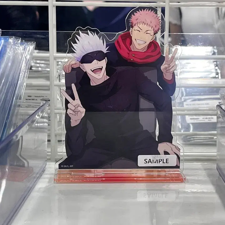 [BUNJANG] Jujutsu Kaisen Shibuya Incident Gojo Yuji Acrylic Stand (Sealed) / 주술회전 팝업 시부야사변 고죠 유지 페어 씬 아크릴 스탠드 미개봉