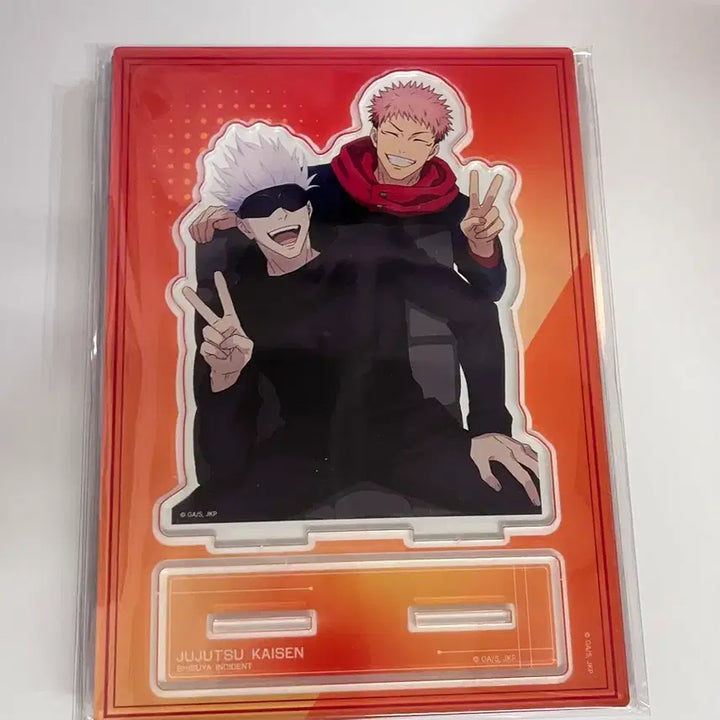 [BUNJANG] Jujutsu Kaisen Shibuya Incident Gojo Yuji Acrylic Stand (Sealed) / 주술회전 팝업 시부야사변 고죠 유지 페어 씬 아크릴 스탠드 미개봉