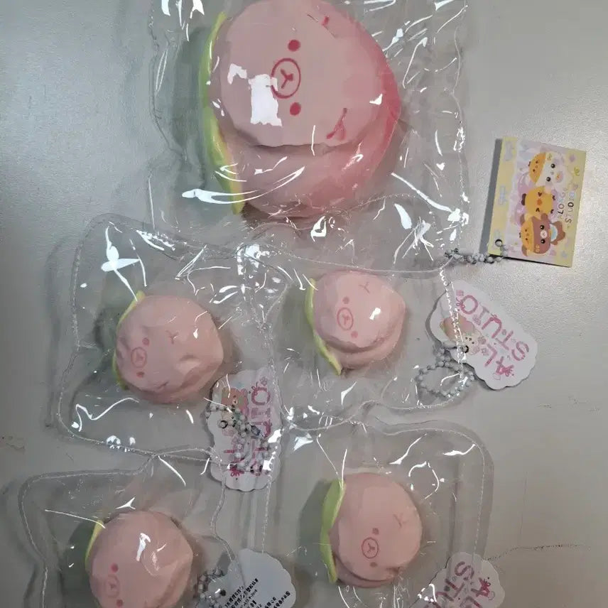 [BUNJANG] Peach Rilakkuma Squishy / 복숭아 리락쿠마 말랑이 판매