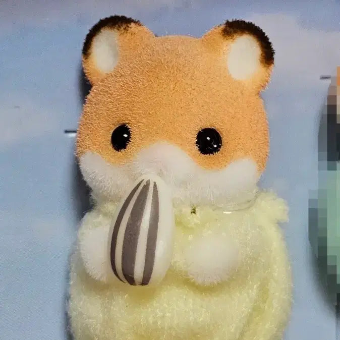 [BUNJANG] Sylvanian Families Yellow Baby Hamster (Split Set) / 실바니안 햄스터 신생아 분철 판매 (노랑)