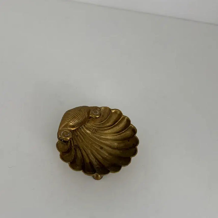 [BUNJANG] Vintage Brass Shell Mini Trinket Dish (Italy) / 빈티지 브라스 쉘 미니트링켓(이태리)