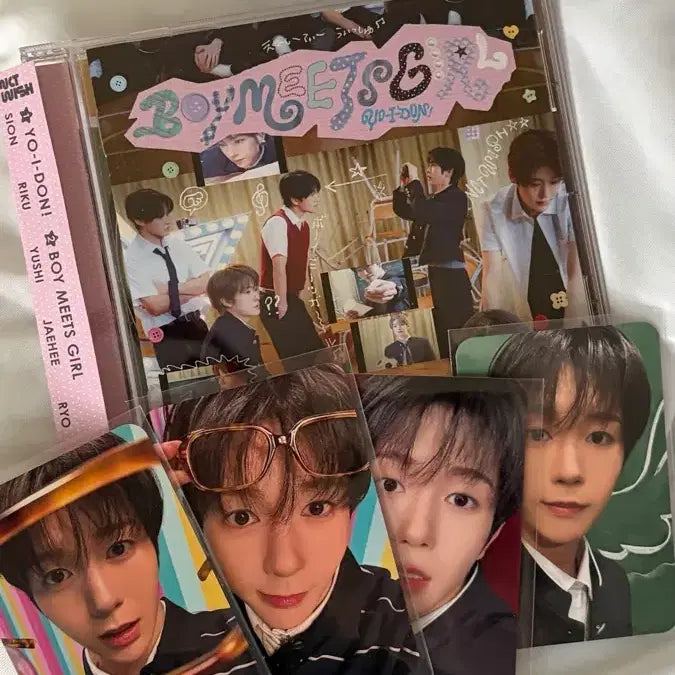 [BUNJANG] NCT WISH Japan BOMITGIRL Gakuran Bundle Set / 엔시티위시 일본 보밋걸 료 가쿠란 세트 단체반 무모샵 양도