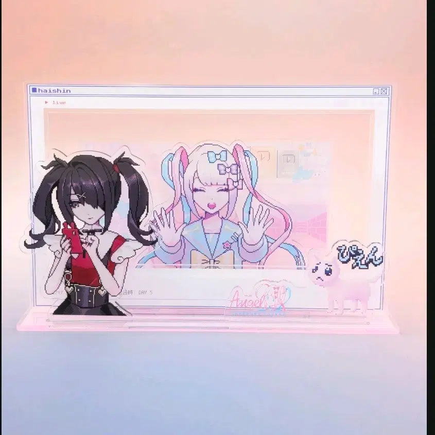 [BUNJANG] Needy Girl Overdose Chaten Acrylic Diorama / 니디걸 오버도즈 쵸텐 아크릴 디오라마