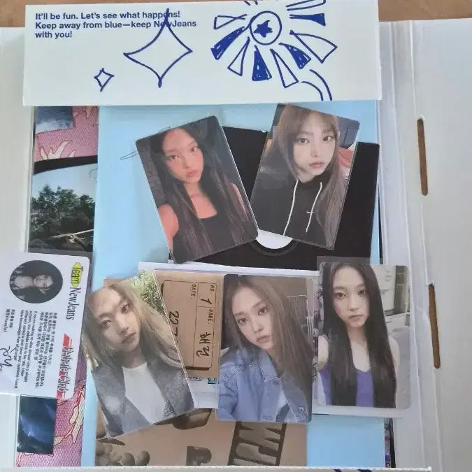 [BUNJANG] NewJeans Haerin Bluebook Album (Opened) / [판매] 뉴진스 해린 블루북 앨범