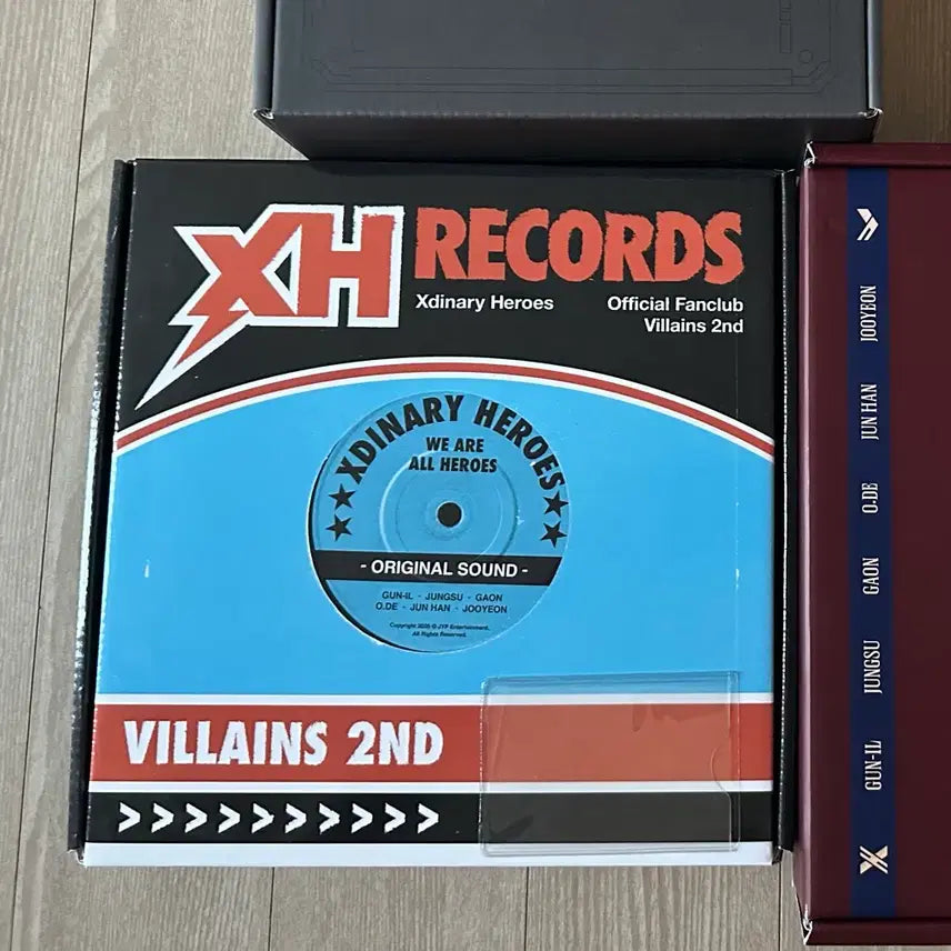 [BUNJANG] Xdinary Heroes Villains 2nd Membership Kit / 빌런즈 2기 멤버십 키트 팬클럽 엑디즈 엑스디너리히어로즈