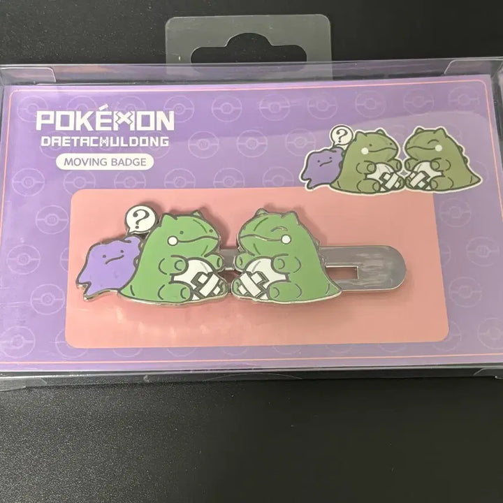 [BUNJANG] Pokemon Ditto "Ready for Action" Badge (Sealed) / 미개봉 메타몽 대타출동 뱃지 판매합니다.