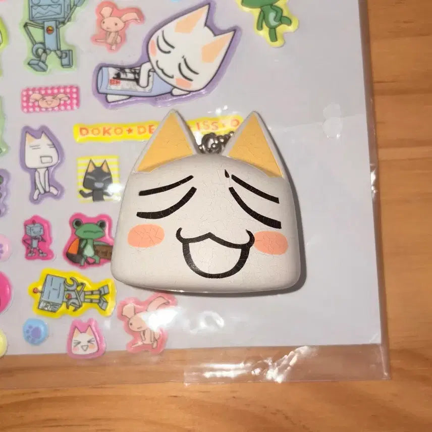 [BUNJANG] Dokodemo Issyo Toro Squeeze Sticker Set / 도코데모잇쇼 토로 스퀴시 스티커