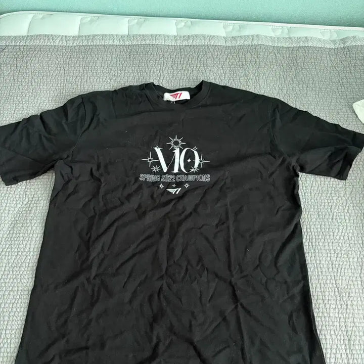 [BUNJANG] T1 V10 Championship T-Shirt Black / T1 v10기념 우승 티셔츠