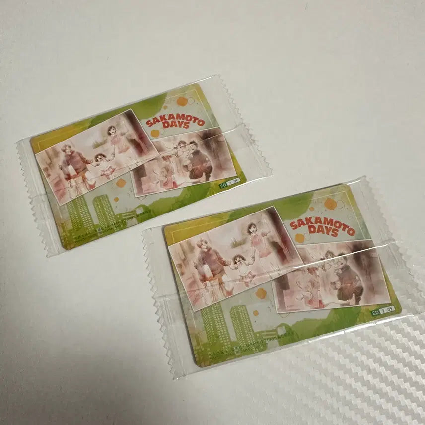 [BUNJANG] Sakamoto Days Wafer Card ED / 사카모토데이즈 웨하스카드 ED