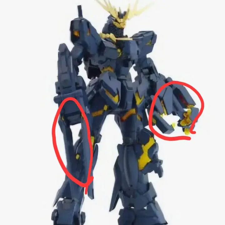 [BUNJANG] Shinsu Model MGEX Unicorn Gundam Unit 2 Banshee Green Frame Version / 신수모형 MGEX 유니콘건담 2호기 밴시  그린부품