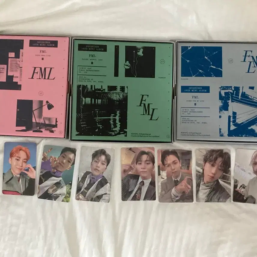 [BUNJANG] SEVENTEEN FML Album &amp; Photocard / 세븐틴 FML 앨범 및 포토카드