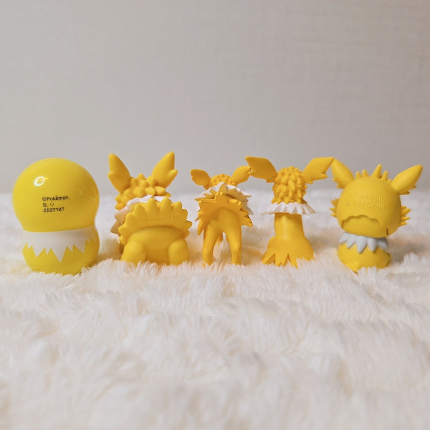 [BUNJANG] Pokemon Jolteon, Sylveon, Eeveelution Gacha Figures Set / 포켓몬 쥬피썬더 이브이즈 가챠 피규어 굿즈
