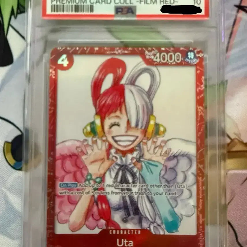 [BUNJANG] One Piece Card UTA Film Red PSA 10 English Version / 원피스카드 우타 필름 레드 psa10 영판