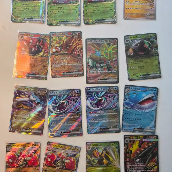 [BUNJANG] Pokemon Card Bundle Set (EX, AR, SR, SAR) / 포켓몬카드 일괄 ex or ar sr sar