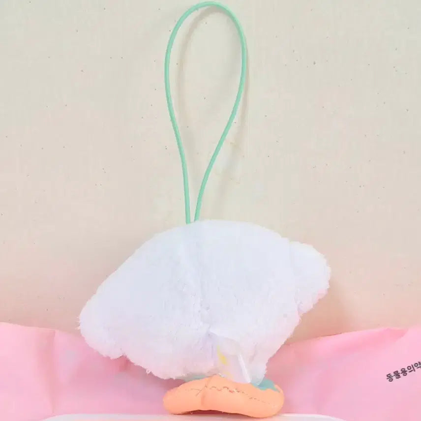 [BUNJANG] Sanrio Flour Fairy Donut Tube Corgi Mascot Plush Keychain / 고전 빈티지 산리오 밀가루 요정 도넛 튜브 미소 코기뮹 마스코트 똥인형 키링