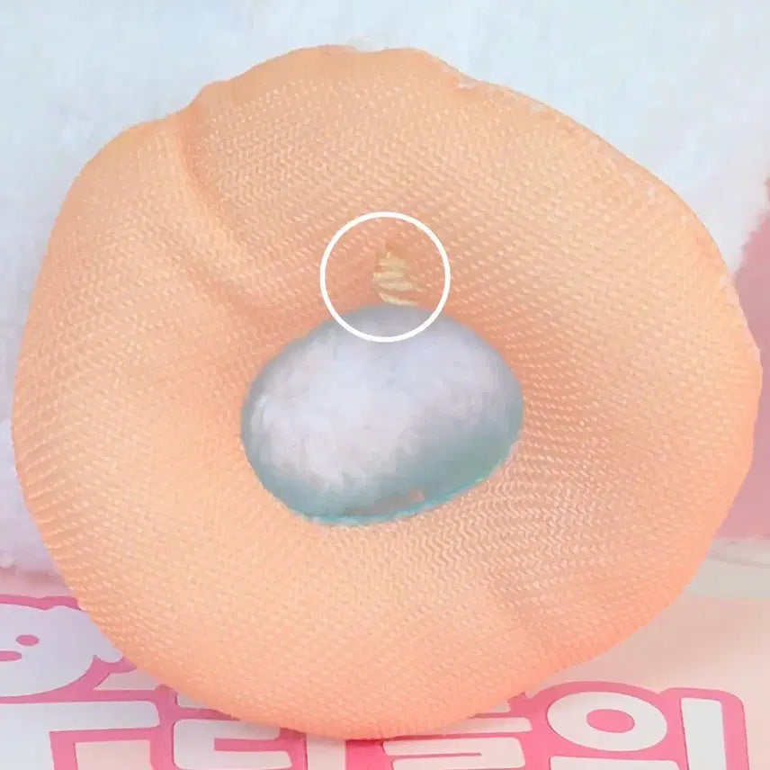 [BUNJANG] Sanrio Flour Fairy Donut Tube Corgi Mascot Plush Keychain / 고전 빈티지 산리오 밀가루 요정 도넛 튜브 미소 코기뮹 마스코트 똥인형 키링