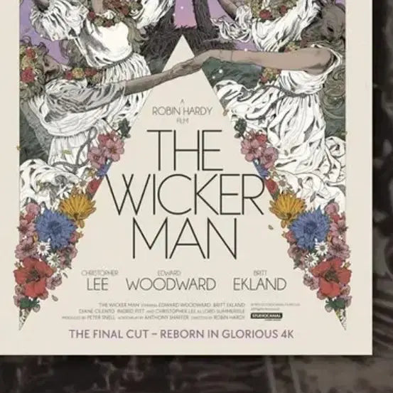[BUNJANG] The Wicker Man: Final Cut 50th Anniversary Official Poster (A3) / 위커 맨:파이널 컷 50주년 기념 공식 포스터 (A3) 팝니다