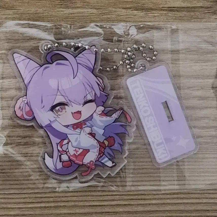 [BUNJANG] Stellive Tenkoshubuki Acrylic Stand &amp; Keychain / 스텔라이브 텐코시부키 아크릴 스탠드 겸 키링