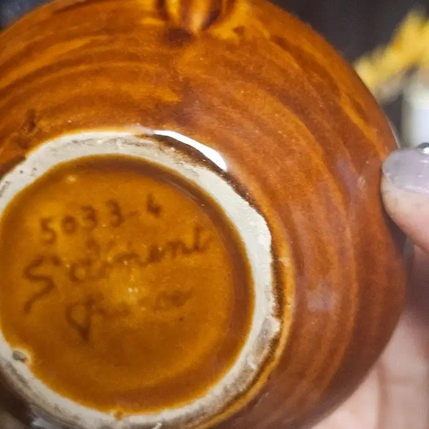 [BUNJANG] Vintage Sugar Bowl with Lid / 빈티지  슈가볼 뚜껑 포함