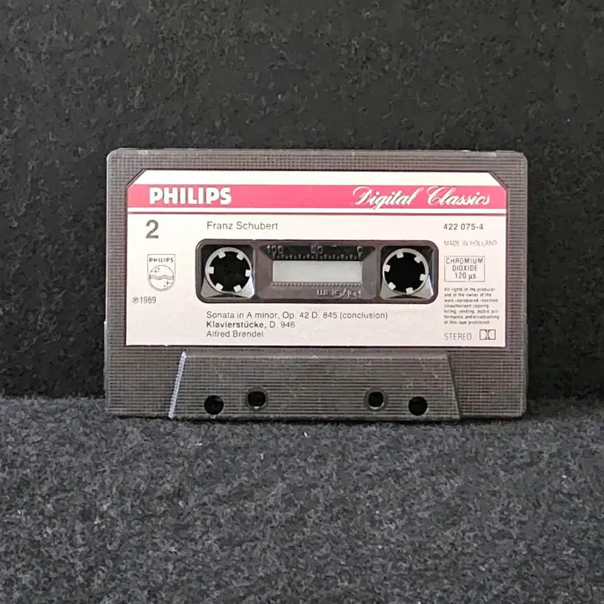 [BUNJANG] Schubert Piano Sonatas Cassette Tape / 슈베르트 피아노 소나타 카세트 테이프