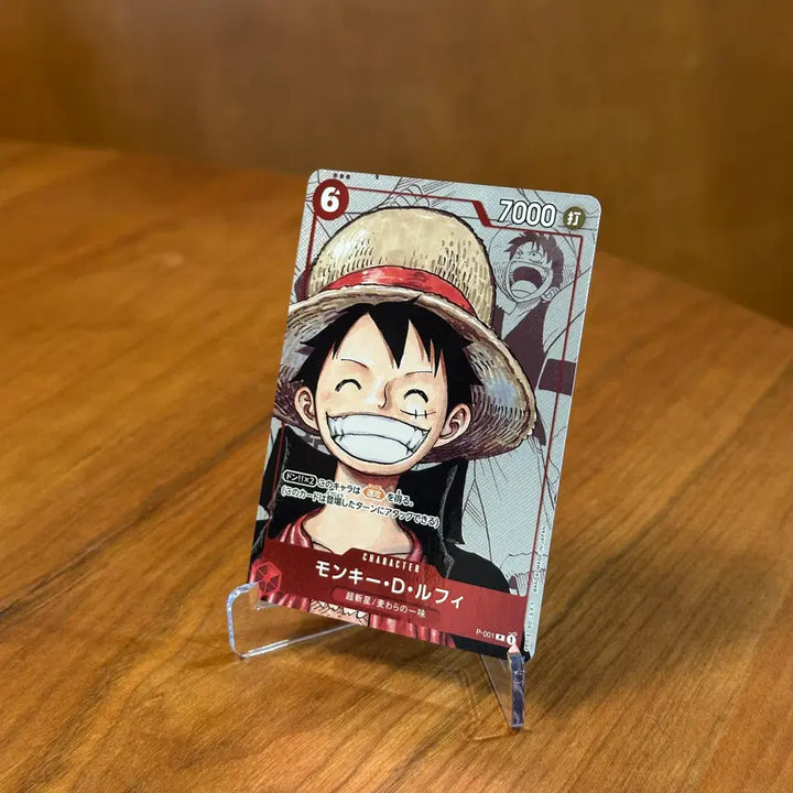 [BUNJANG] One Piece Card 25th Anniversary Monkey D. Luffy Promo P-001 (Premium Card Collection) / (일판) 원피스카드 25주년 몽키 D. 루피 프로모 P-001 (프리미엄 카드 컬렉션)