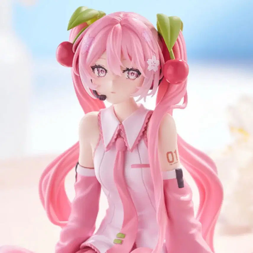 [BUNJANG] Hatsune Miku 2026 Sakura Miku Noodle Stopper Figure / 하츠네 미쿠 2026 사쿠라 미쿠 누들스토퍼 피규어 공구