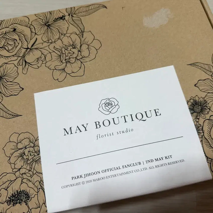[BUNJANG] Park Ji Hoon MAY 2nd Fanclub Kit / 박지훈 메이 2기 팬클럽 키트