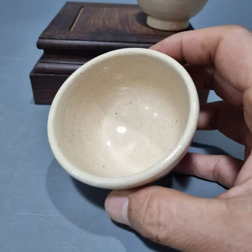 [BUNJANG] Antique Teacup Set (2 pieces) / 엔틱  다완 찻잔 2개 세트