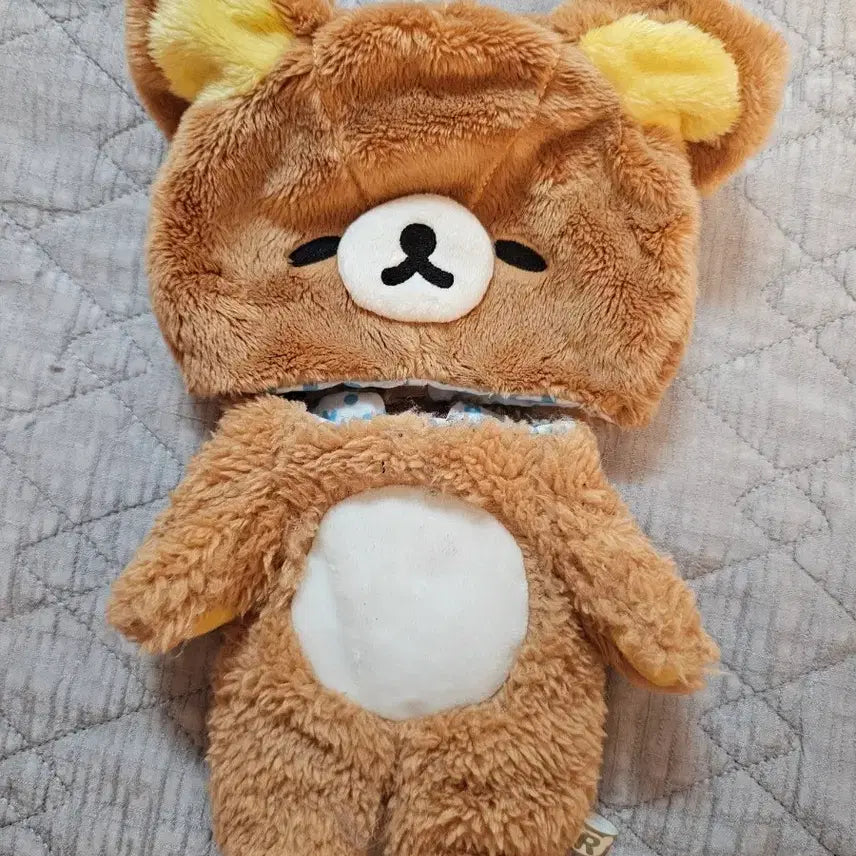 [BUNJANG] Rilakkuma Doll Clothes (20-25cm) - Grumpy Expression / 리락쿠마 인형 옷 20~25cm용 뚱한표정
