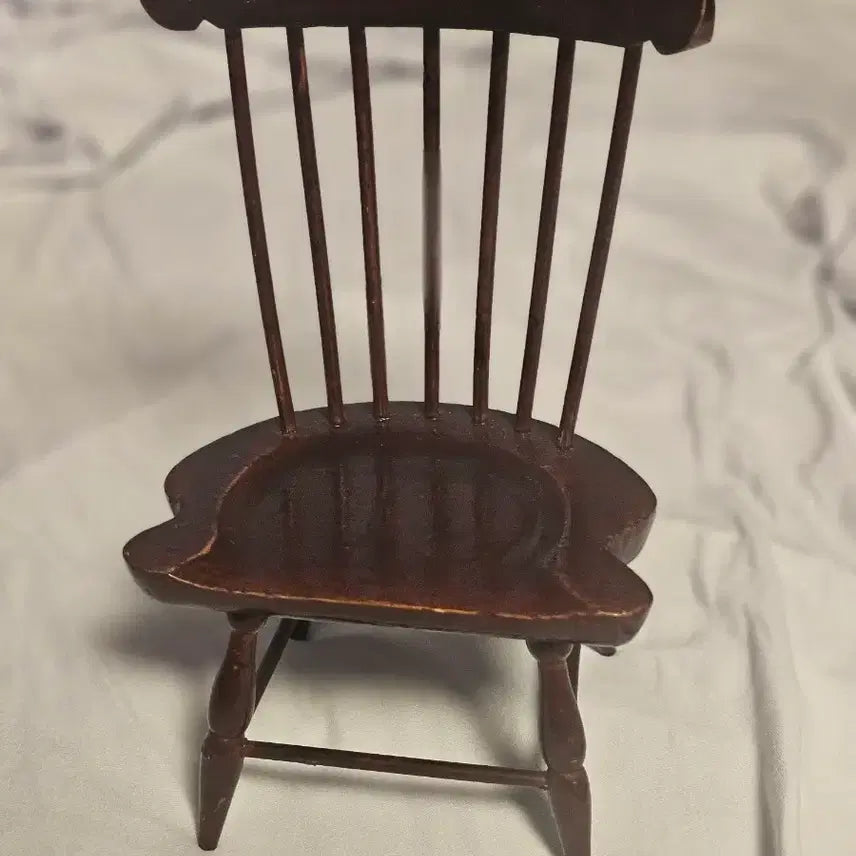 [BUNJANG] Vintage Doll Chair Furniture Miniature / 빈티지 인형 의자 가구 미니어처