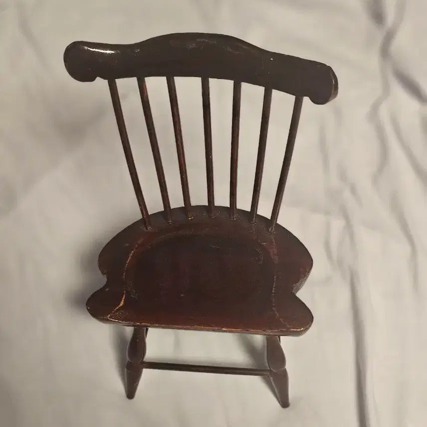 [BUNJANG] Vintage Doll Chair Furniture Miniature / 빈티지 인형 의자 가구 미니어처