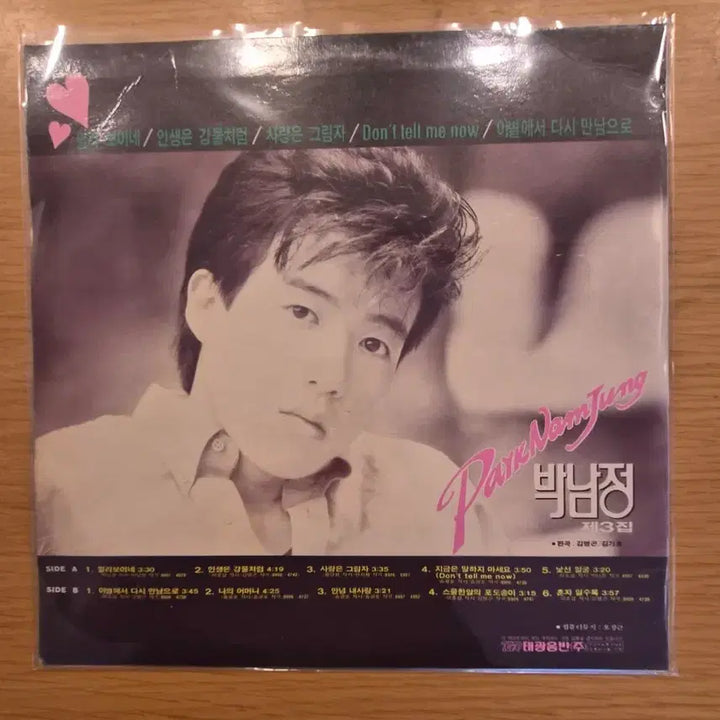 [BUNJANG] Park Nam Jung LP / 박남정 lp