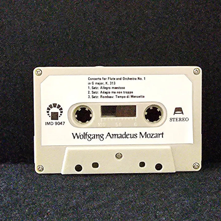 [BUNJANG] Mozart Flute Concerto Cassette Tape / 모차르트 플루트 협주곡 카세트 테이프