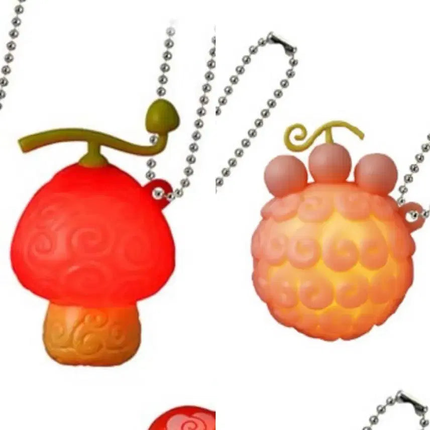 [BUNJANG] One Piece Devil Fruit Light Keyring Bundle Set (Hito Hito / Doton Doton) / [일괄] 원피스 악마의열매 라이트 키링 (사람사람/도톰도톰)