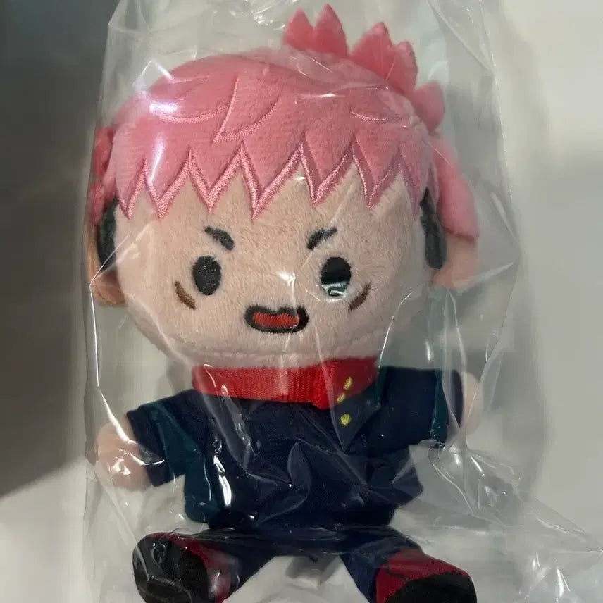 [BUNJANG] Jujutsu Kaisen Yuji Itadori Plush Doll (Alphatime) / 주술회전 이타도리 유지 인형 새제품(알파타임)