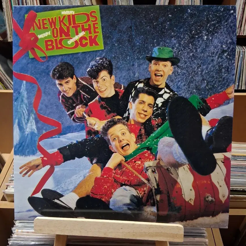 [BUNJANG] New Kids on the Block Christmas Carol LP / 민트급 소장가치 뉴키즈온더블록 크리스마스 캐롤 LP