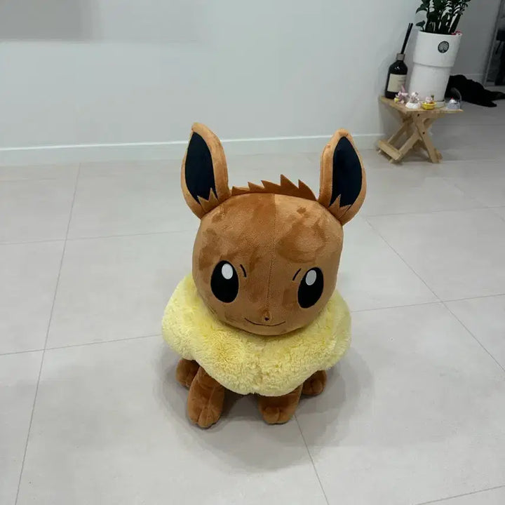 [BUNJANG] Pokemon Eevee Large Plush Doll / 포켓몬스터 이브이 대형 봉제인현