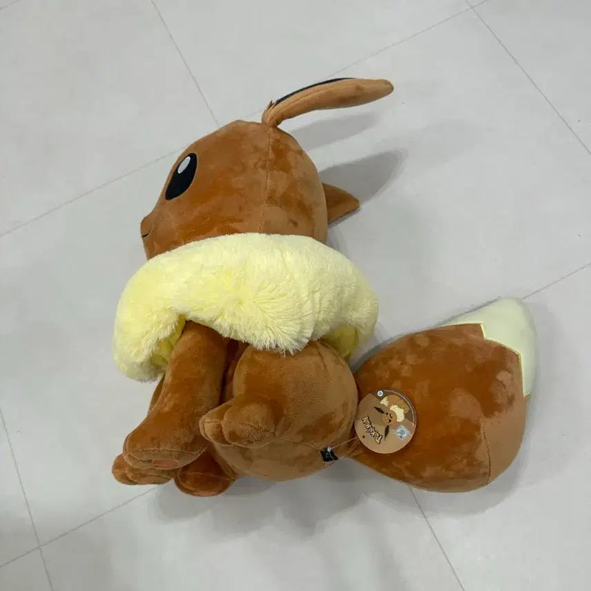 [BUNJANG] Pokemon Eevee Large Plush Doll / 포켓몬스터 이브이 대형 봉제인현
