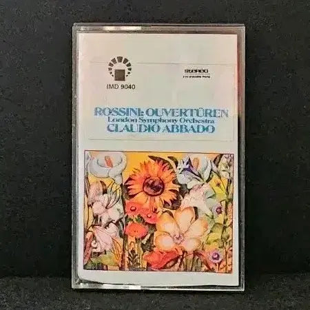[BUNJANG] Claudio Abbado London Symphony Orchestra Rossini Overtures Cassette Tape / 로시니 서곡 카세트 테이프 클라우디오 아바도 런던 심포니 오케스트라 카세트 테이프