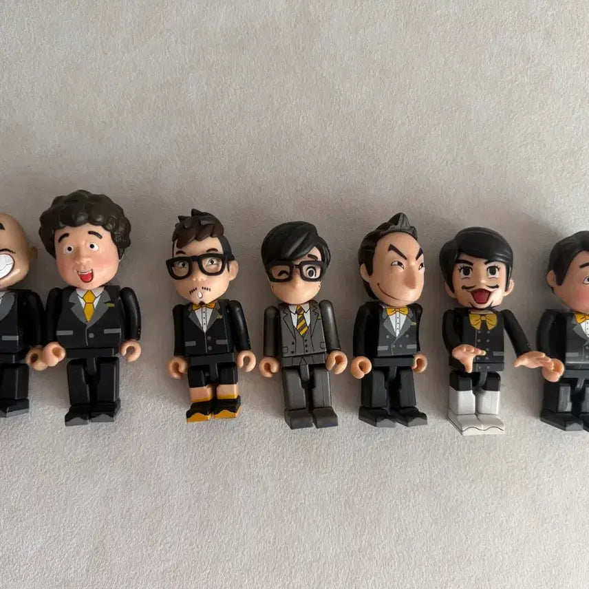 [BUNJANG] Muhan Dojeon Brick Figure New York Ver. Set of 7 / 무한도전 브릭피규어