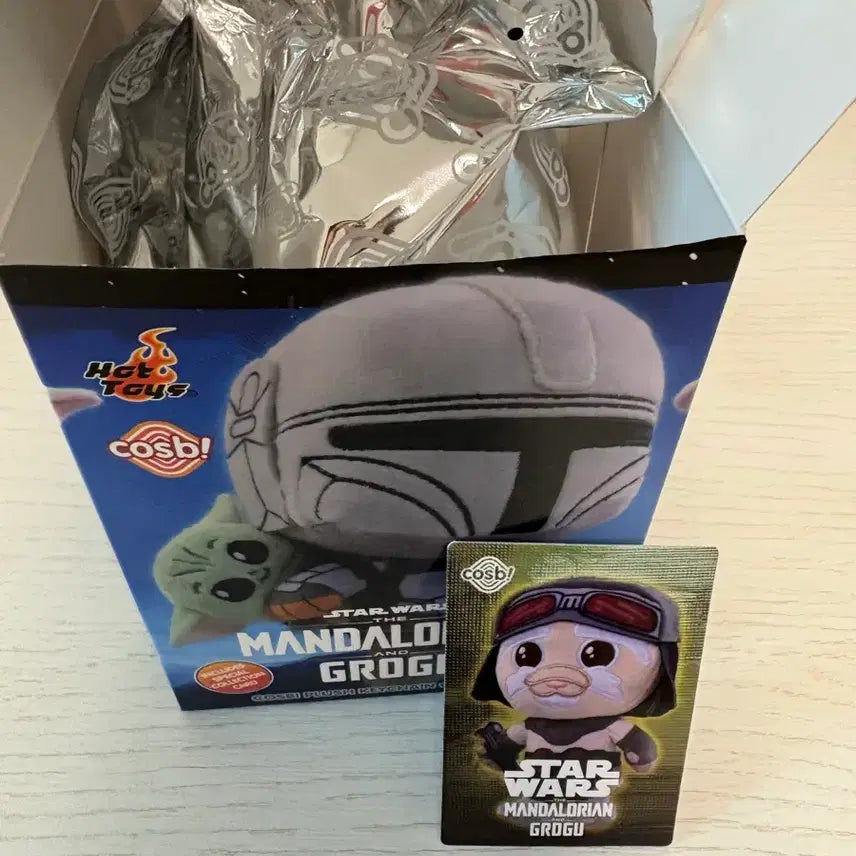 [BUNJANG] Mandalorian Grogu Angelan Hot Toys Cosbi Plush Keychain Doll / 만달로리안 그로구 안젤란 핫토이 코스비 플러시 키체인 인형 키링