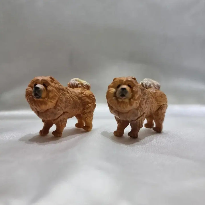 [BUNJANG] Kaiyodo Capsule Q Chow Chow Mini Figures Bundle Set (2 Pieces) / 카이요도 캡슐큐 차우차우 피규어 2개 일괄