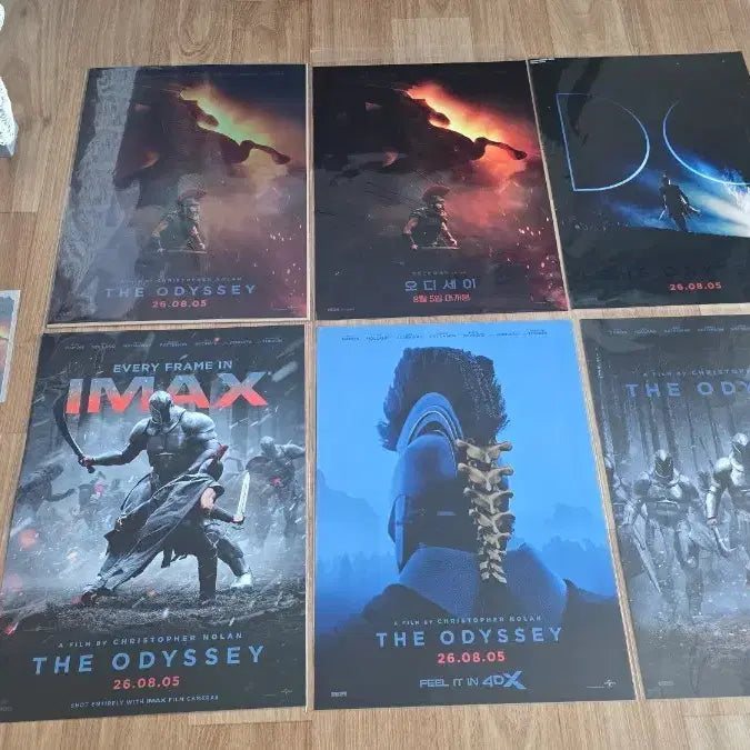 [BUNJANG] The Roundup: No Way Out A3 Poster Bundle Set / 오디세이 A3 포스터 (imax,4dx,돌비,광음,메가패키지,한글메인) 6종 일괄 팝니다