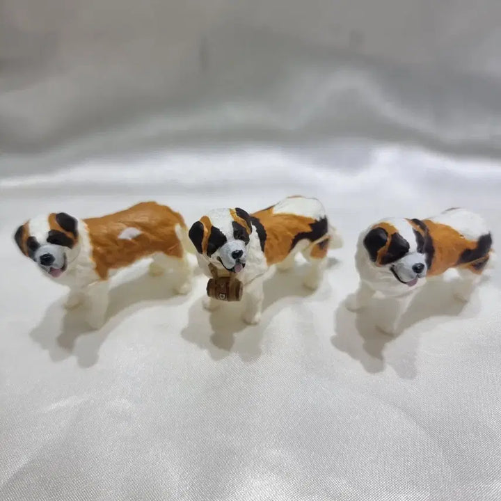 [BUNJANG] Kaiyodo Choco Egg Saint Bernard Figure Set (3 Types) / 카이요도 초코에그 세인트버나드 피규어 3종 세트