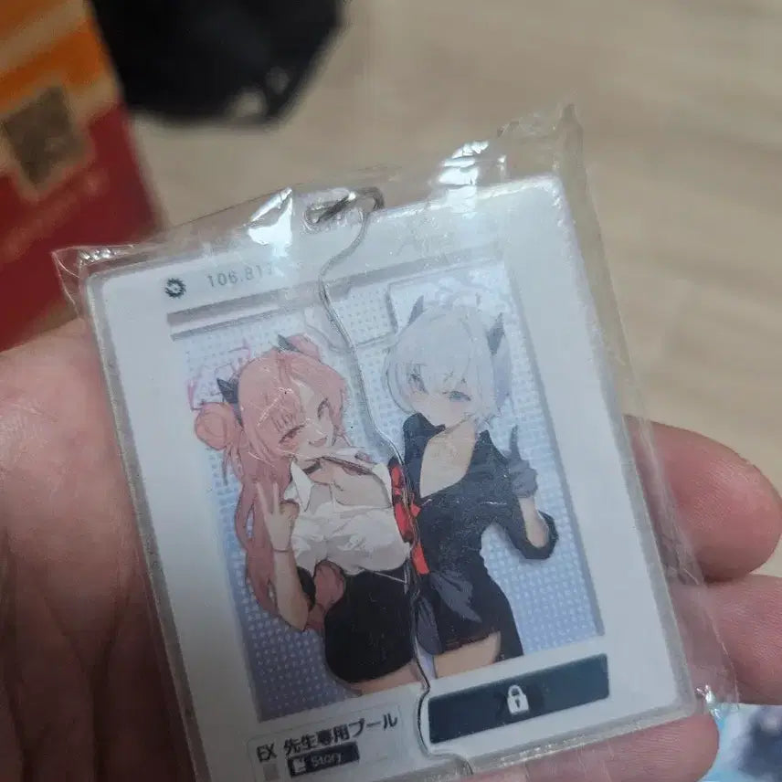 [BUNJANG] Multi-Game Character Acrylic Keyring and Photocard Set / 블루 아카이브벽람항로원신명일방주 키링