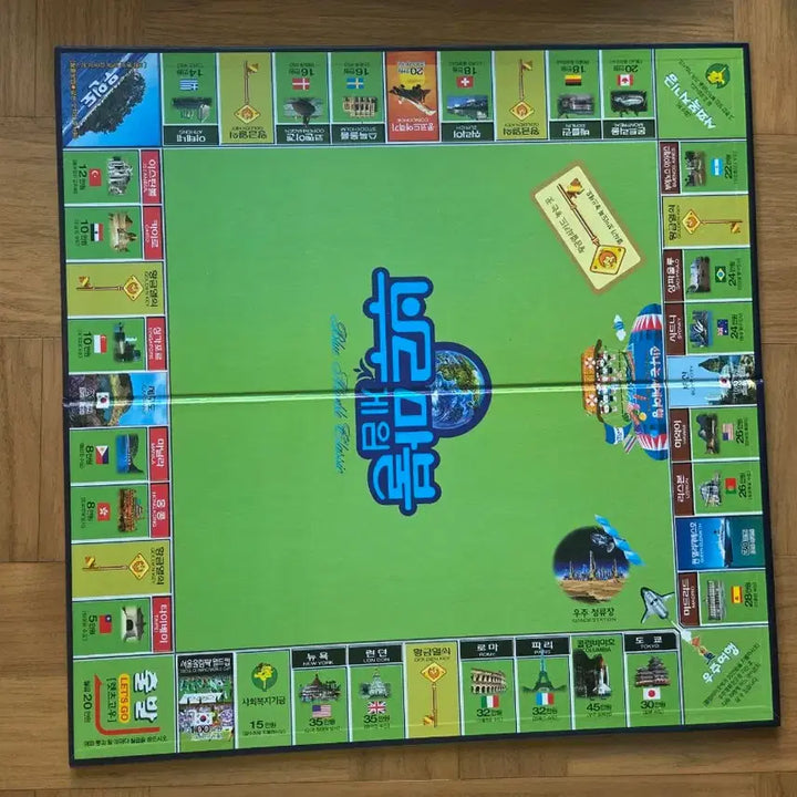 [BUNJANG] Seedsa New Blue Marble Classic Board Game / 뉴 블루 마블 클래식 보드 게임 [씨앗사 제조]