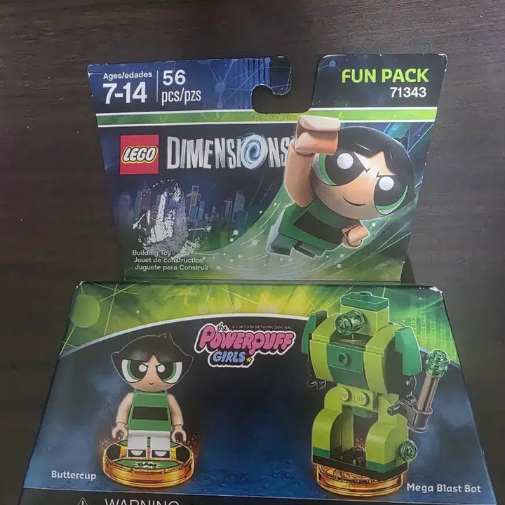 [BUNJANG] LEGO Dimensions Powerpuff Girls Fun Pack / Team Pack Bundle Set / 레고 디멘션즈 파워퍼프걸 펀팩/팀팩 일괄