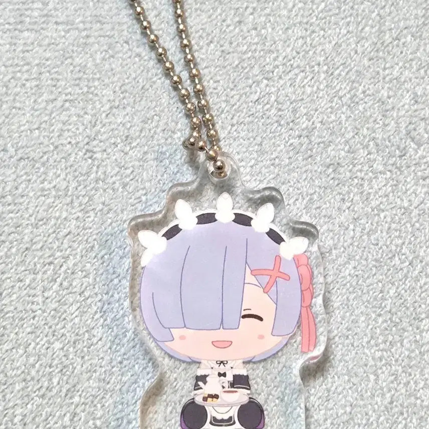 [BUNJANG] Re:Zero Rem Acrylic Keychain / 리제로 렘 아크릴 키링